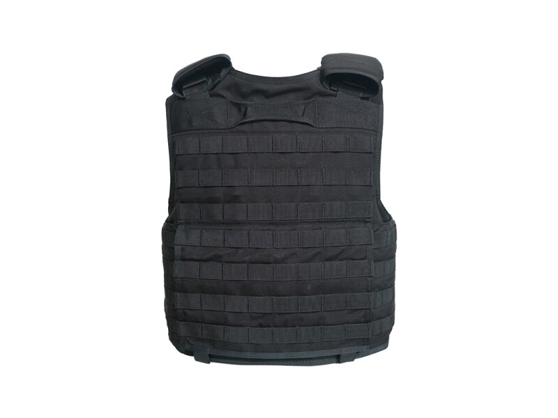 Quick Release Bulletproof Vest Black Color BV0488
